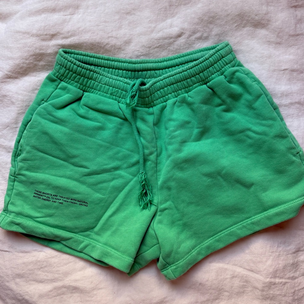 Pangaia Jade green 365 shorts